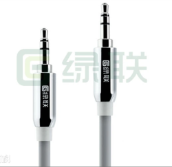 オーディオケーブル3.5mmステレオミニプラグ5  Staright to Straight Round Audio Cable 5m(Black)