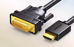 HDMI To DVI-D 変換ビデオケーブル HDMI To DVI 1.5m（DVI 24+1 / 24+5 対応）